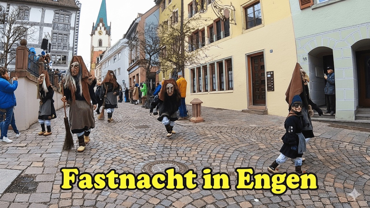 Engen Fastnacht Deutschland - Engen Karnavalı, Almanya #germany #fastnacht #konstanz #2026 #bodensee