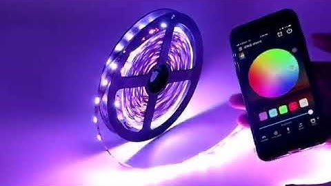 Control the RGB LED Lights Using Your Smartphone - Smart Bright LEDs