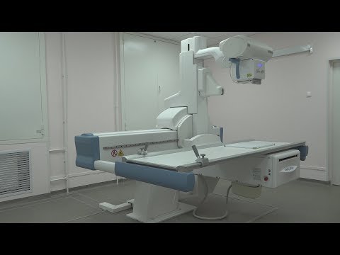 Рентгеновский  аппарат в работе