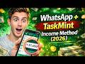 TaskMint Earning Method Using WhatsApp (Full Guide 2026)