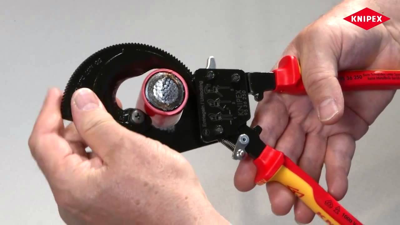 Кабелерез KNIPEX KN-9531250 - YouTube