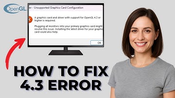 How to Fix Blender OpenGL 4.3 Error [Complete Guide | 2025 Tutorial]