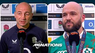 "We gave ourselves a MOUNTAIN to climb" - Players & Coaches react to England v Ireland | ITV Sport