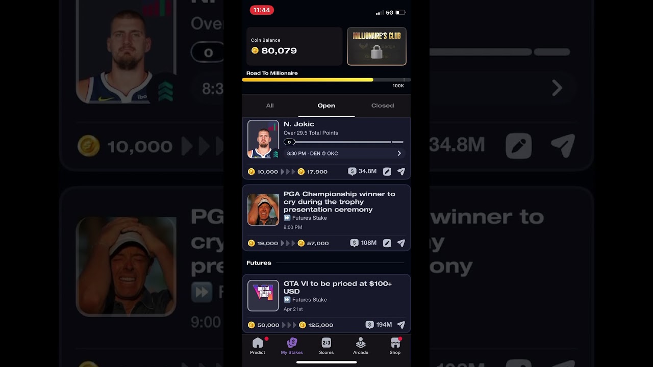 Stadium live stakes for 18.5.25 LMK any are hits or blunders 