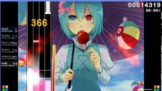 osumania gameplay [ Touhou Silver Forest - Prayer ]