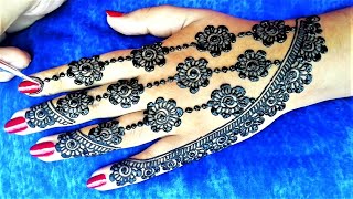 Eid/Rakhi Special Mehndi Design 2020 || Artistic Henna By Saima screenshot 1