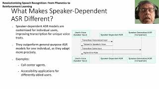 Famous Revolutionizing Speech Recognition: from Phonetics to Reinforcement Learning (Part 1/6) Profile