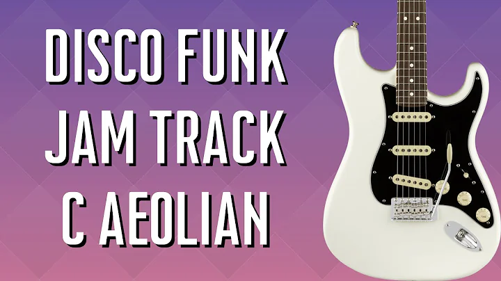 Tasty Disco Funk Backing Track Jam in C Aeolian