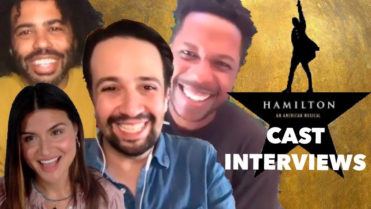 Hamilton Cast Talks New Movie Lin Manuel Miranda Leslie Odom Jr