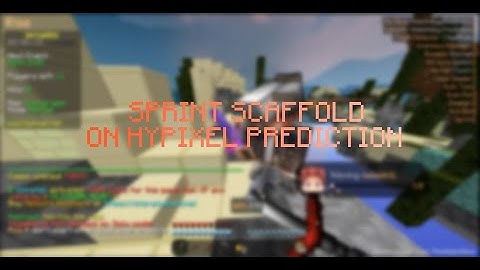 SPRINT SCAFFOLDING ON HYPIXEL | w/Rise 6 | Autoblock , NoSlow, etc