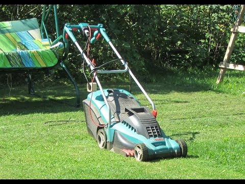 Опыт эксплуатации газонокосилки Bosch Rotak 40