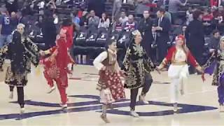 Pajdusko Oro Performed During Nba Basketball Game Halftime