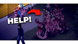 we turned project zomboid into a HORROR MOVIE 😱
