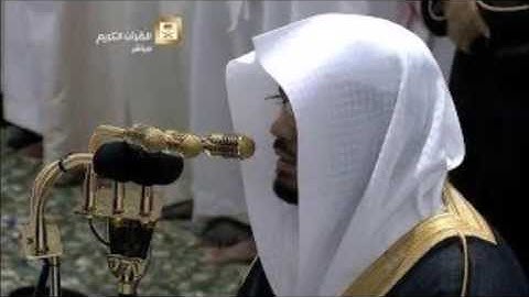 تلاوة بديعة لفضيلة الشيخ ياسر الدوسري -سورة لقمان و السجدة- ليلة 30 رمضان 1437