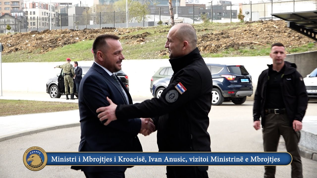 Ministri i Mbrojtjes i Kroacisë, Ivan Anusic, vizitoi Ministrinë e Mbrojtjes