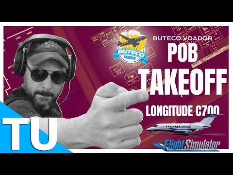 DIRETO AO PONTO - LONGITUDE C700 | TAKEOFF DATA CONFIG