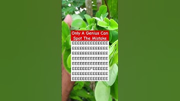 Only A Genius Can Spot The Mistake:Epi-727.Try Your Skills! #shorts #puzzlegame #brainteasers