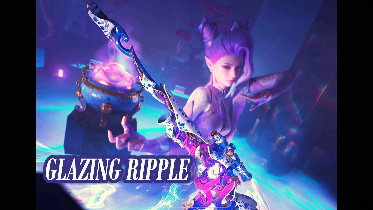 GLAZING RIPPLE CRATE OPENING