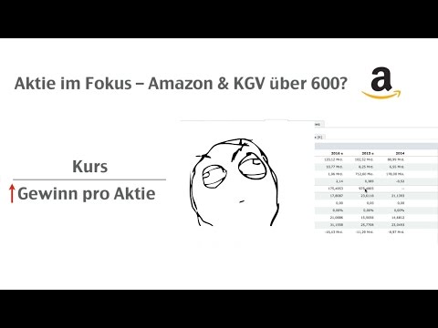 Amazon Aktie Im Fokus 600 Jahre Warten Kgv Fur Aktien Anfanger Erklart Youtube