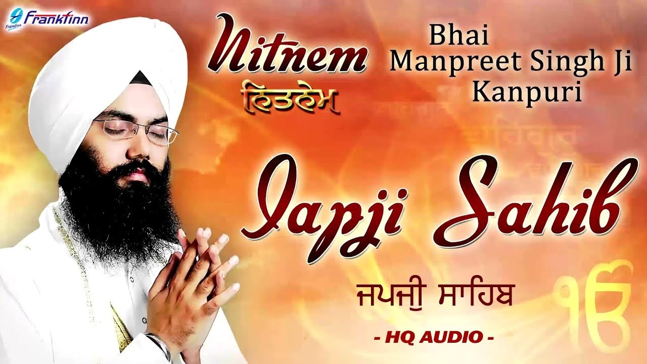 Japji Sahib Full Live Path Bhai Manpreet Singh Ji Kanpuri | Nitnem | New Gurbani Shabad Kirtan Live