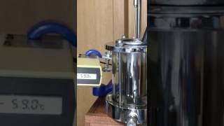 Dewcup(イスズ式露点計)で露点計測