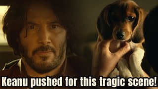 Keanu Reeves Insisted on Keeping the Puppy’s Death In John Wick
