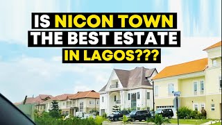 ESTATE TOUR | TOP ESTATE IN  LAGOS NIGERIA | NICON TOWN IKATE LEKKI