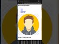 Personal Portfolio #portfolio #coding #programming #webdevelopment #howtomakewebsiteusinghtmlandcss