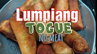 Lumpiang Togue Recipe. Lutong Pinoy