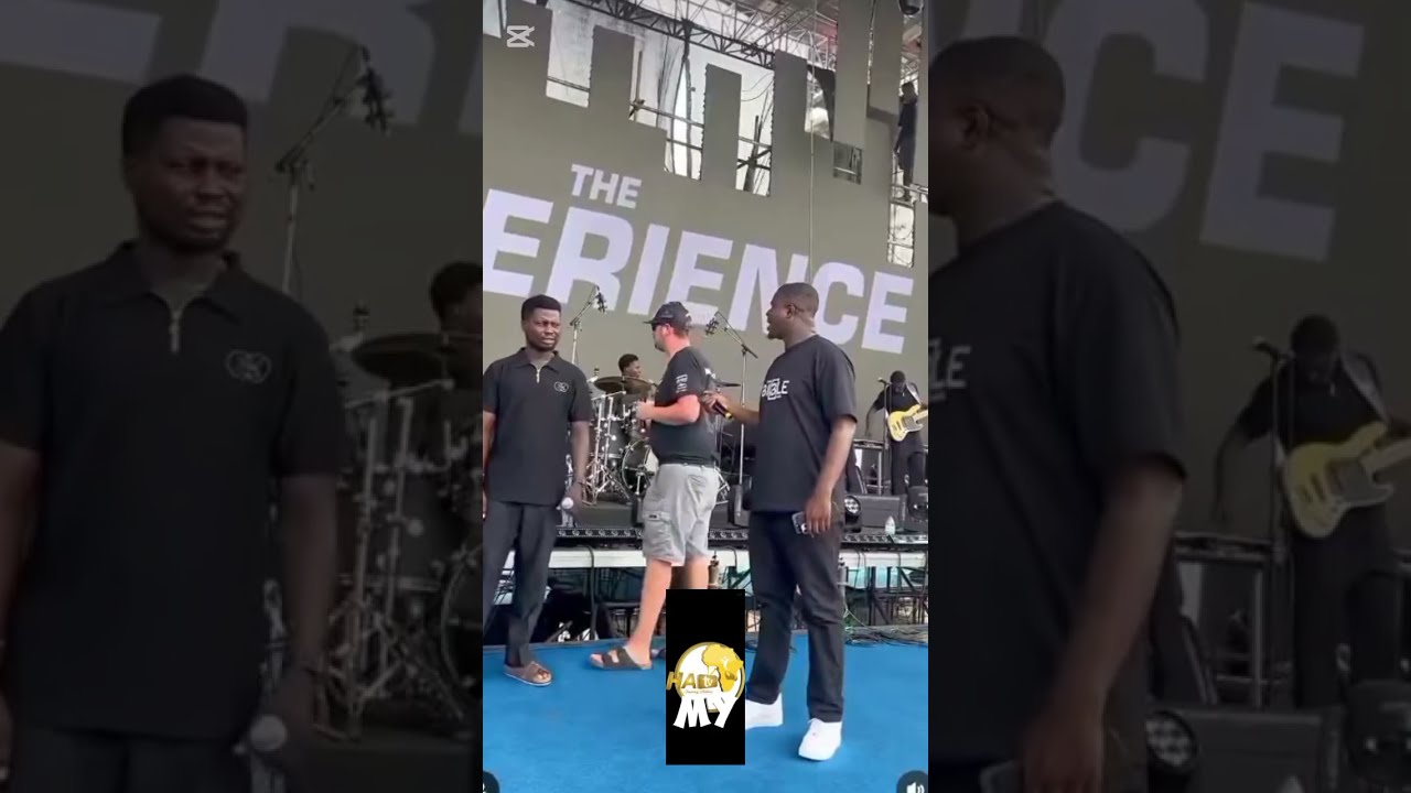 BIDEMI OLAOBA SOUND CHECK AT THE EXPERIENCE 20TH EDITION.