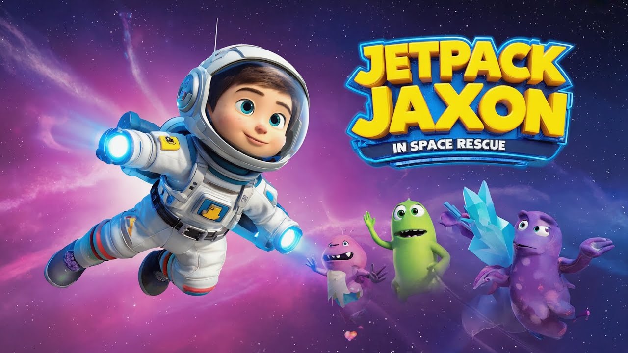 Jetpack Jaxon in Space Rescue 🚀 | Kids Space Song & Cartoon Adventure