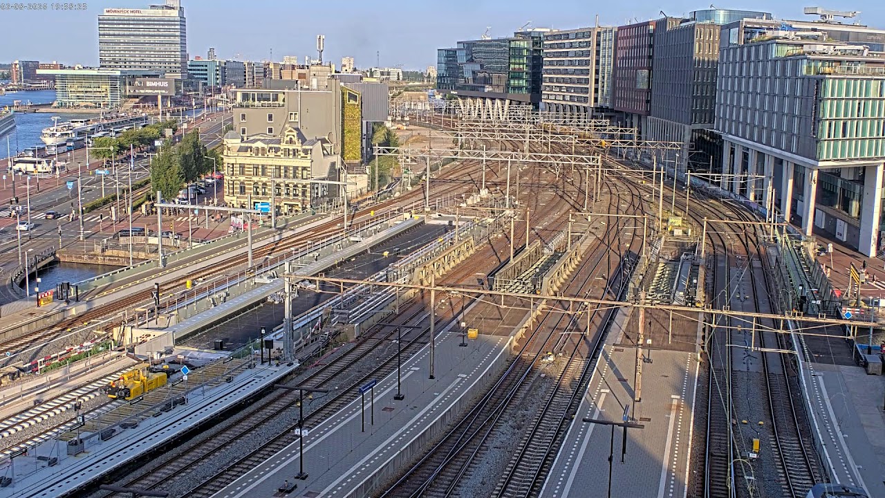 Amsterdam Centraal live camera