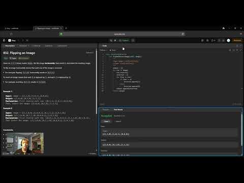 832  Flipping an Image (Python)