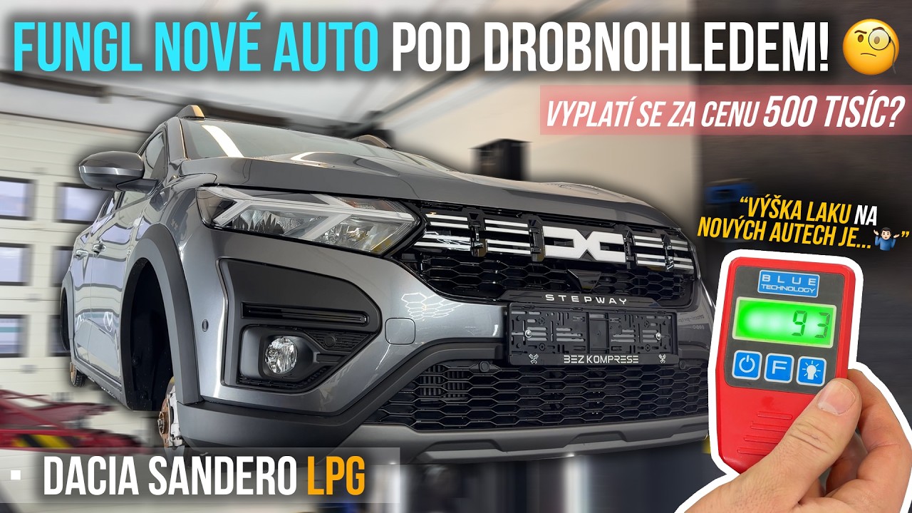 Dacia Sandero pod lupou! 🔍 Slícování, kvalita, šokující detaily… 😮Auto s LPG + Tažné do 500k Kč? 🔧
