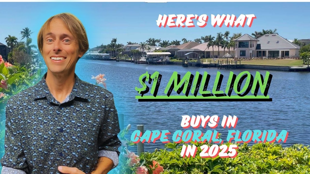 3 местоположения домов Gulf-Access в Кейп-Корал, Флорида, за 1 000 000 долларов!