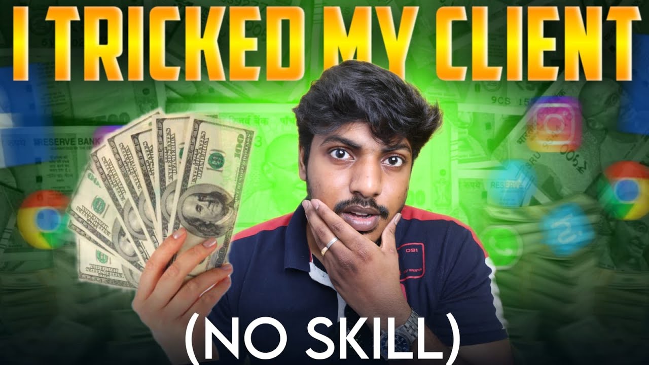 I Tricked My Client To Make MORE Money [HOME JOB]
