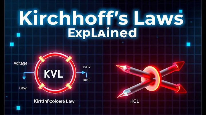 🔥 Kirchhoff’s Laws Explained! | KVL & KCL Made Easy ⚡| 3D  animation |