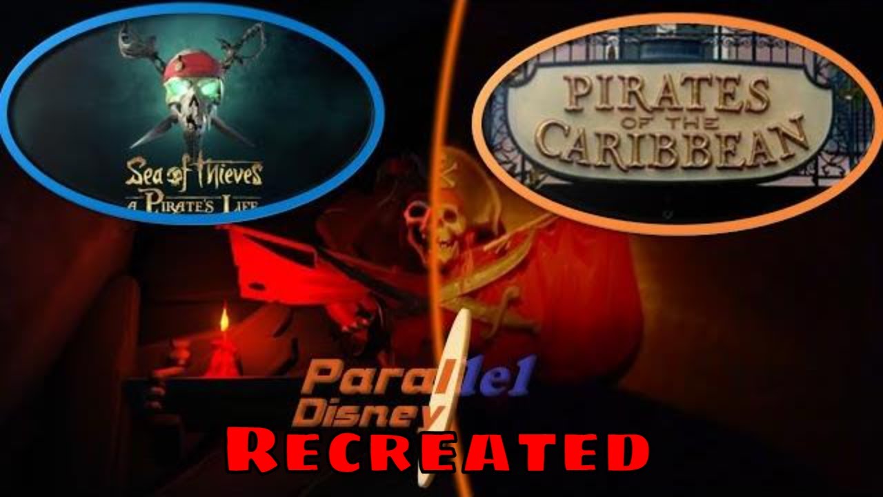 How much Pirates of the Caribbean ride is in Sea of Thieves!? Parallel Disney