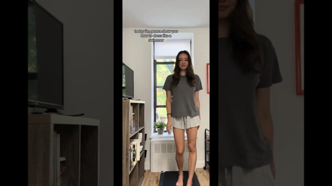 How to dress like a swimmer