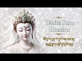 White Tara Mantra | Let the sound softly ease and calm your mind | Thần Chú Bạch Mẫu Tara | #mantra