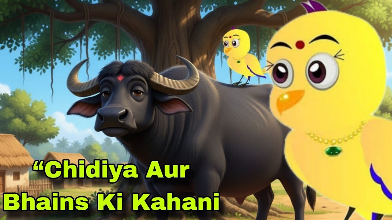 “Chidiya Aur Bhains Ki Kahani | Ek Dil Ko Chhoo Jane Wali Moral Story | Hindi Kahani”