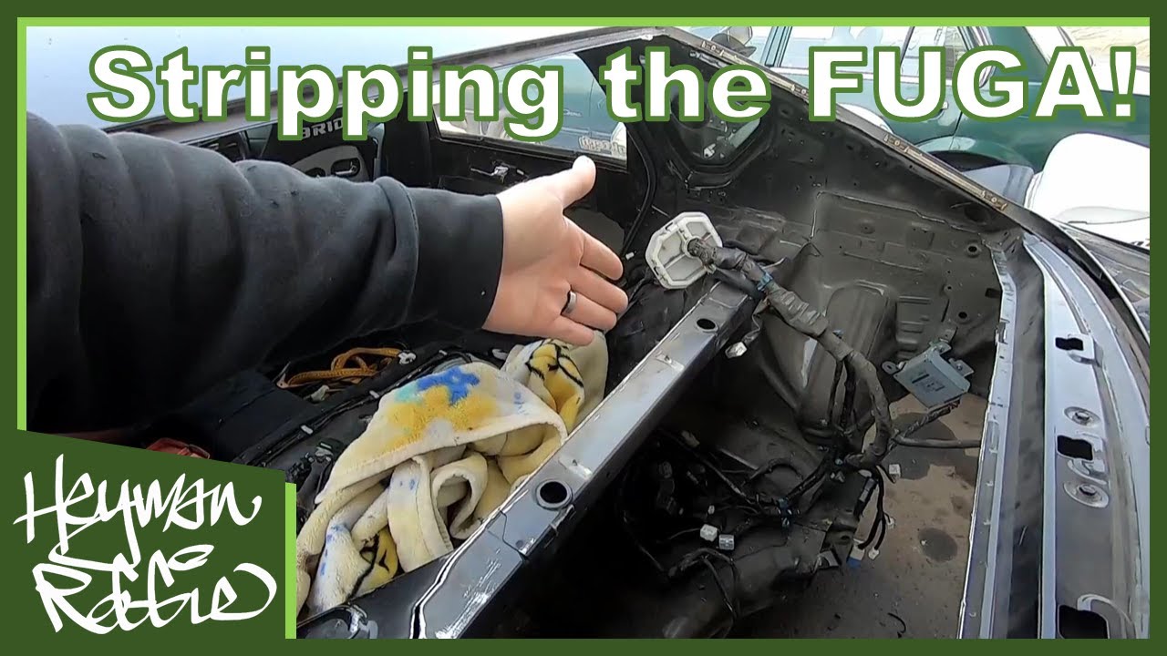 More Work to the Nissan Fuga! - YouTube