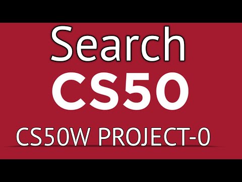 CS50W2020-PROJECT-0 | Search