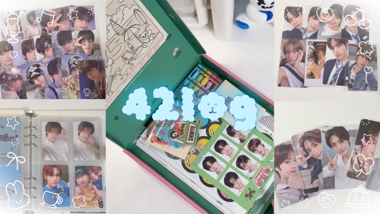 [42로그] 포카 보내면 다시 포카가 온다?!ෆු(*˃ர்˂*)ෆු🩵 | 포카포장•포카깡•반택깡•2026데코키트•굿즈깡•투어스