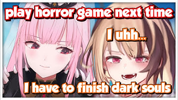 Gigi Keeps Making Excuses Whenever Calli Asks Her to Play Horror Games Is So Hilarious