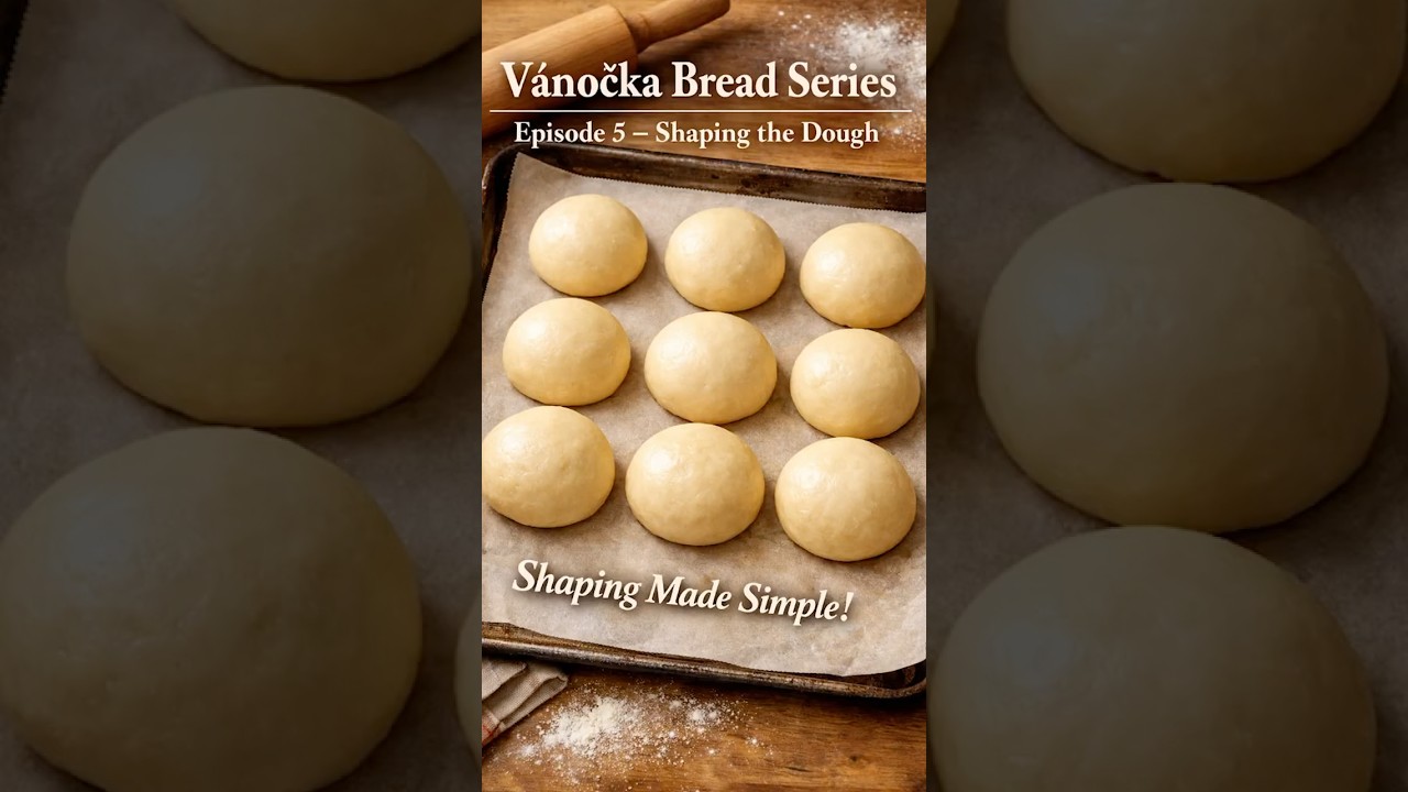 Vanocka Bread Series Episode 5 - Shaping The Dough