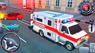 Ambulance City Rescue Simulator - 911 US Emergency Ambulance Driving 3D : Android Gameplay #9 screenshot 5