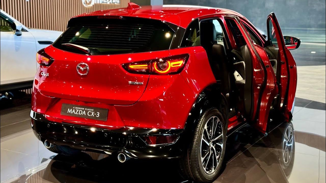 2025 Mazda 3 Retro-Sports: Hatchback | Red Color! | Interior And ...