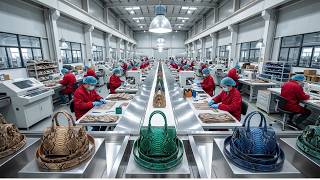 Snake Skin Bags, INSIDE Modern Factory, UNBELIEVABLE Full Production Process