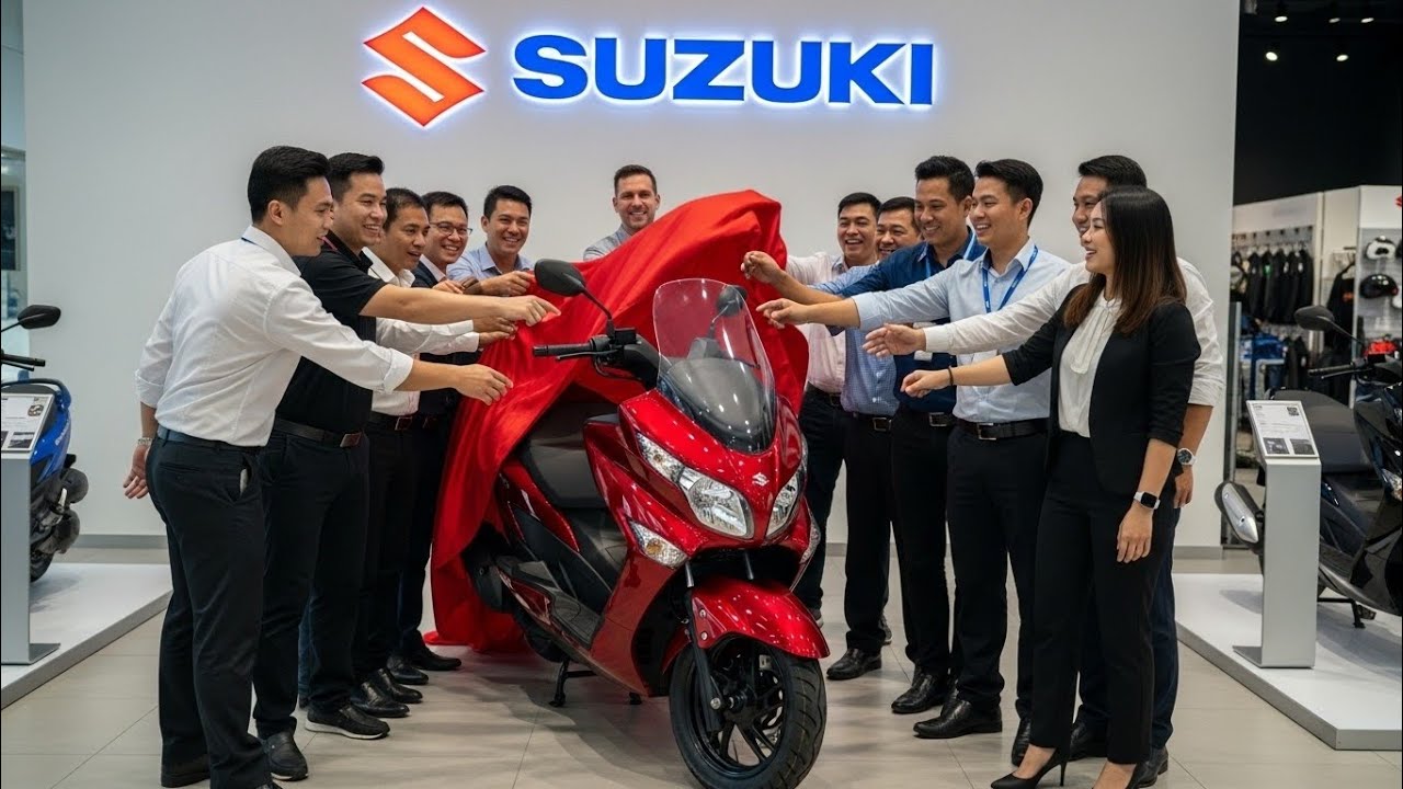 2026 Suzuki Burgman 180 Launched!  Price, Mileage & Features Will SHOCK You!